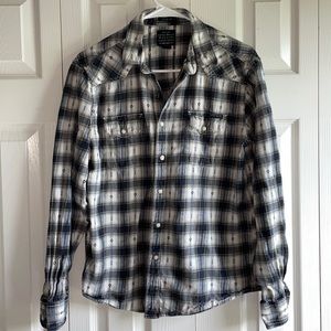 Lucky Brand classic fit long sleeve shirt size M
